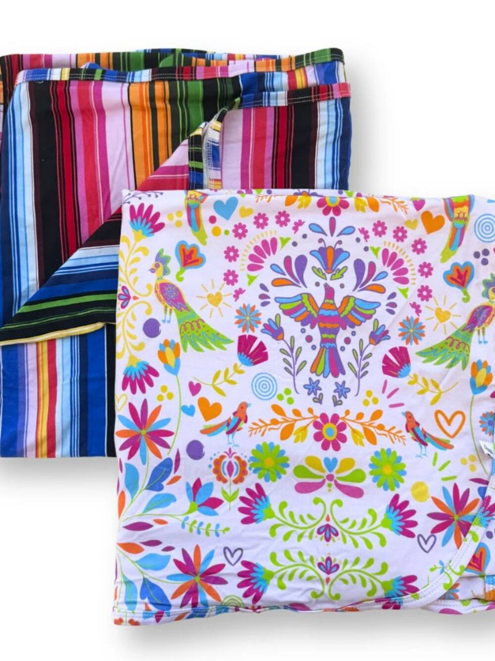 Bamboo Serape Swaddle Blanket - Ultra-Soft Muslin - Filigree Original
